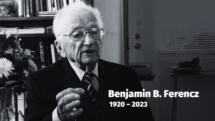 Mechanism Honours The Life And Legacy Of Benjamin B. Ferencz ...